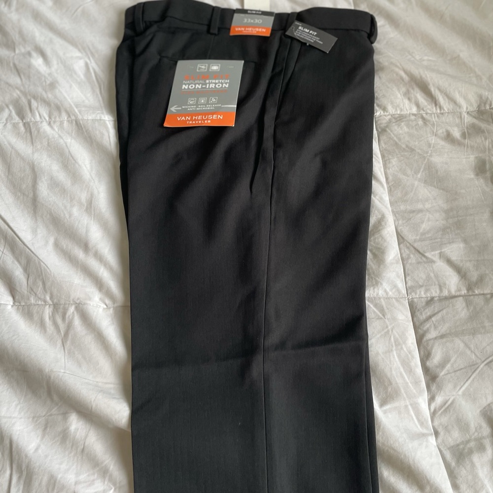 Mens Van Heusen Slim fit dress pants